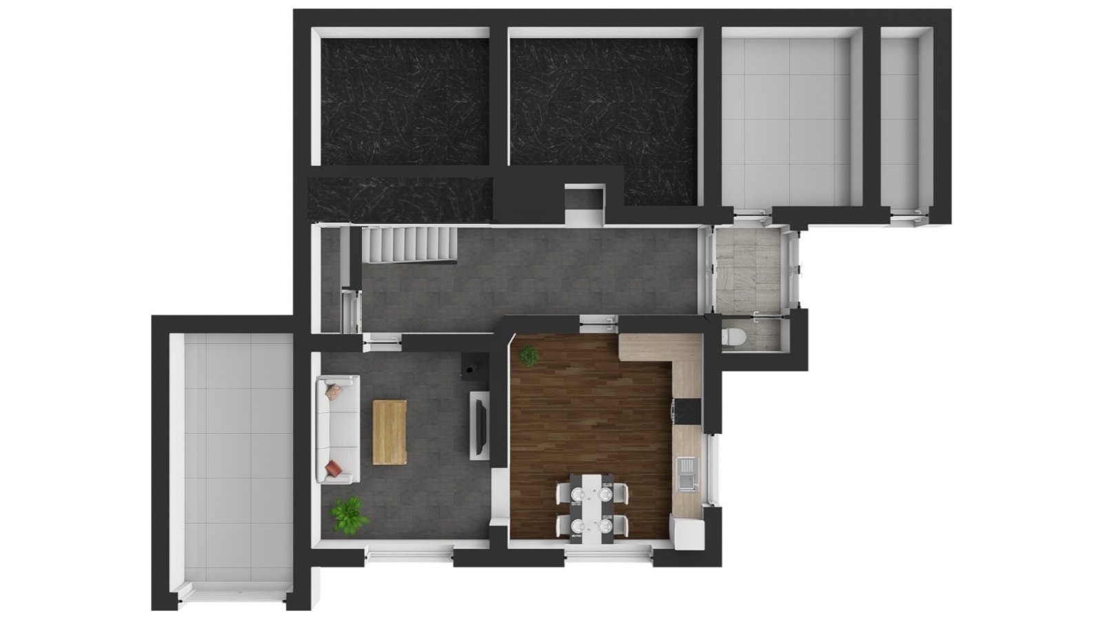Rodinný dům se 3 bytovými jednotkami, 2x Garáž a zahrada – Úpice, ulice A. Bunzla