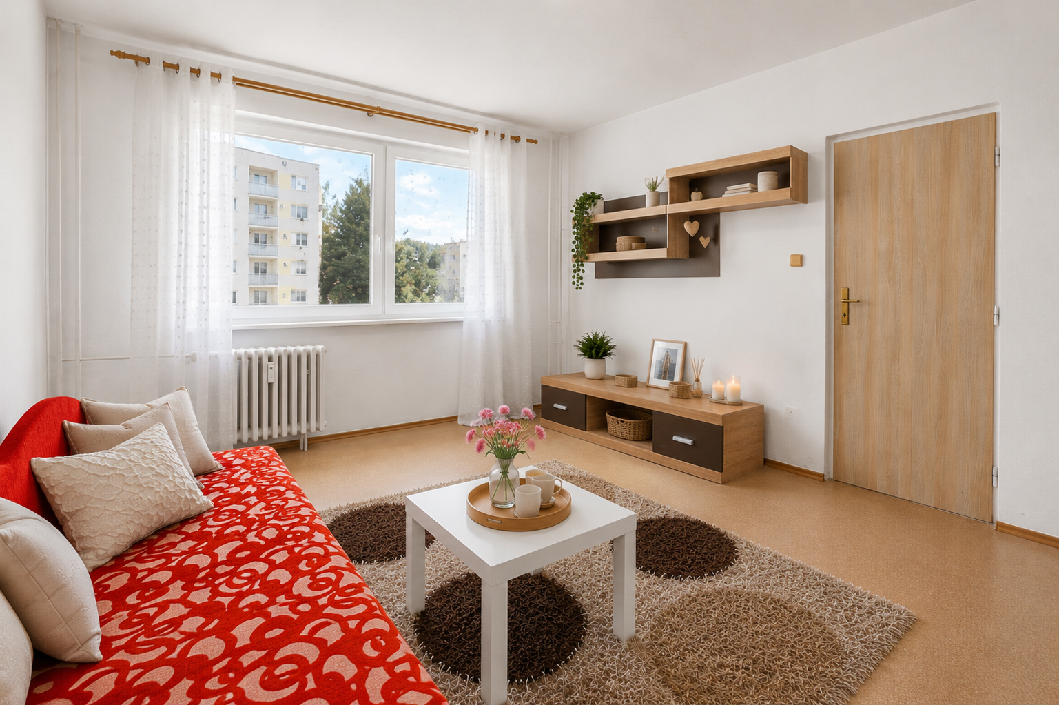 Byt 1+1 včetně vybavení, Trutnov - Šestidomí, ul. Papírenská