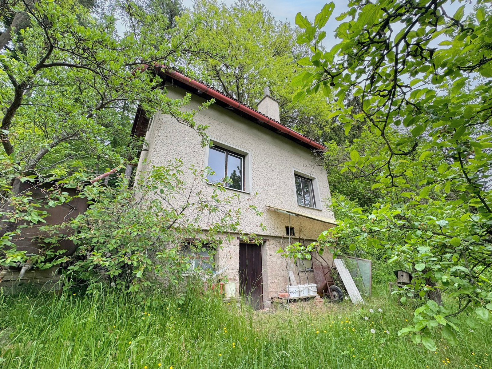 Rezervace: Chata se stavební parcelou - k výstavbě rodinného domu, Malé Svatoňovice, okres Trutnov