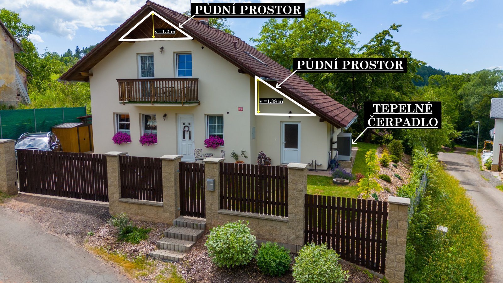 Rodinný dům  4+kk se zahradou, tepelné čerpadlo - Hertvíkovice - Mladé Buky - Trutnov