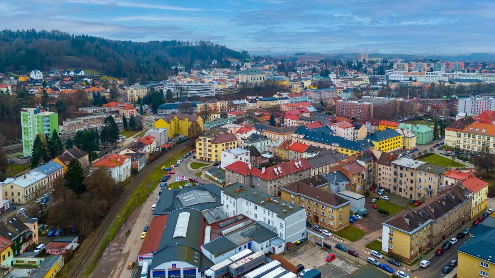 Rezervace: Byt 3+1, osobní vlastnictví, Trutnov - centrum - Jiráskovo náměstí - ulice Bendlova