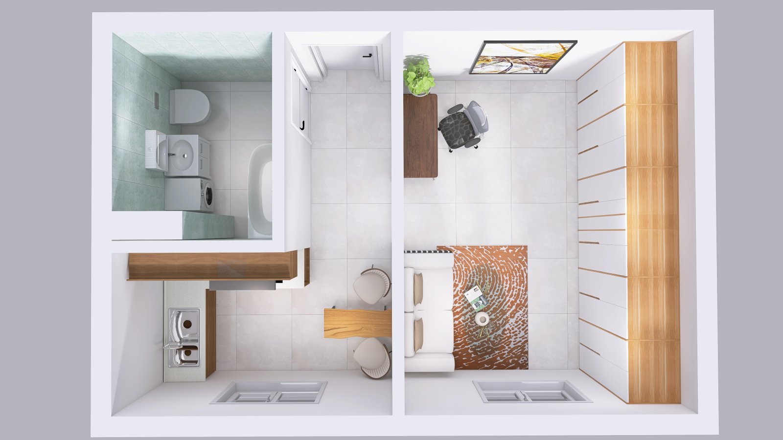 Rezervace: Byt 1+1 po rekonstrukci, OV, možnost odkupu garáže, Svoboda nad Úpou, Krkonoše