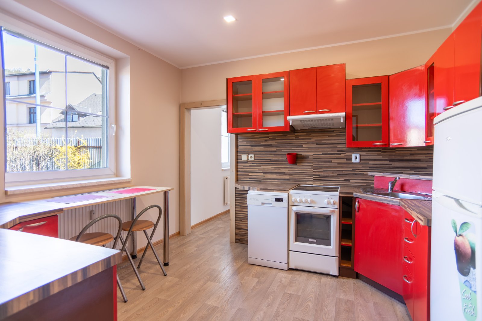 Útulný zrekonstruovaný byt 3+1 k pronájmu v Úpici - Národní