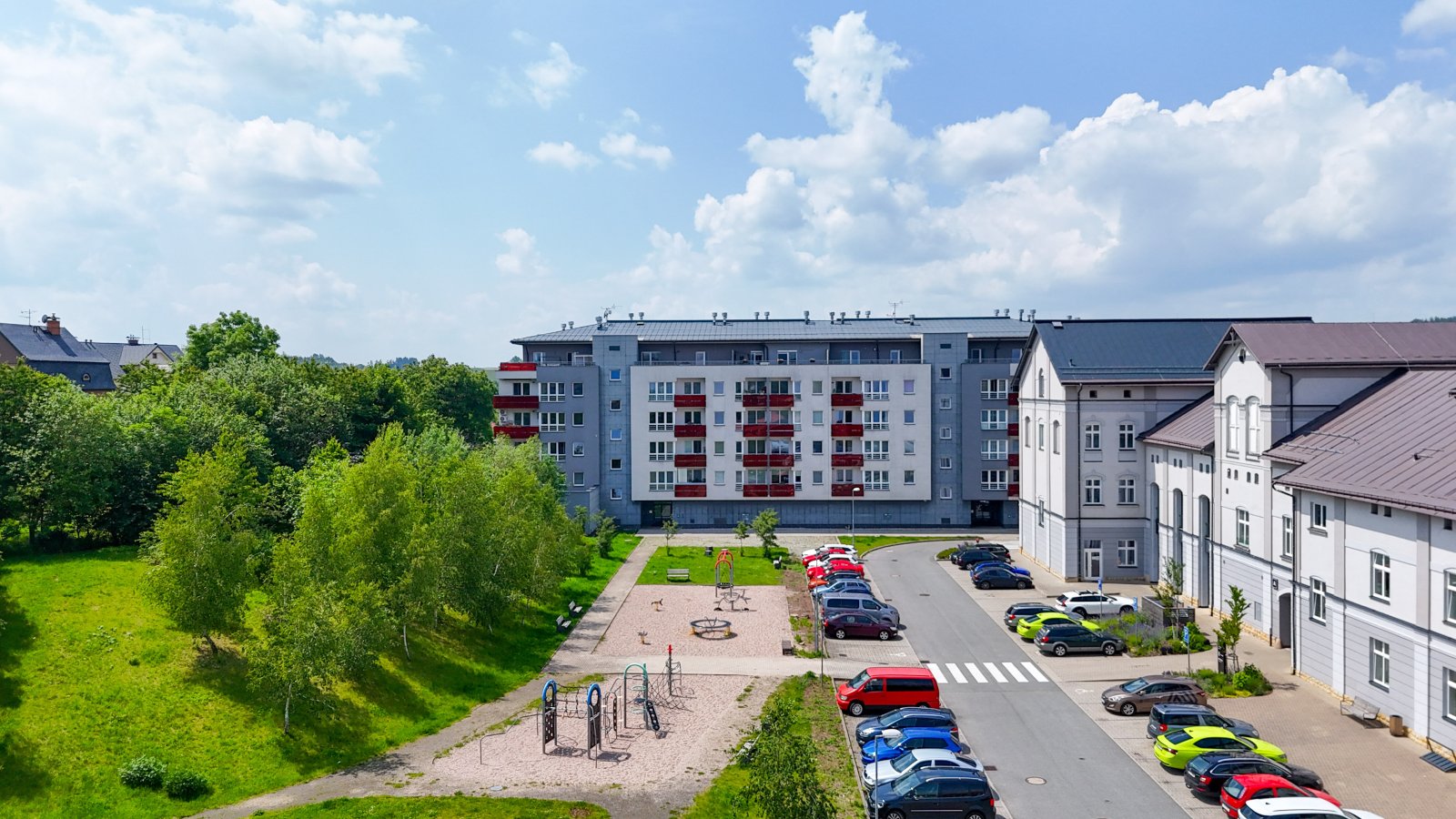Byt 1+kk s vlastní zahrada, OV,  Vrchlabí centrum