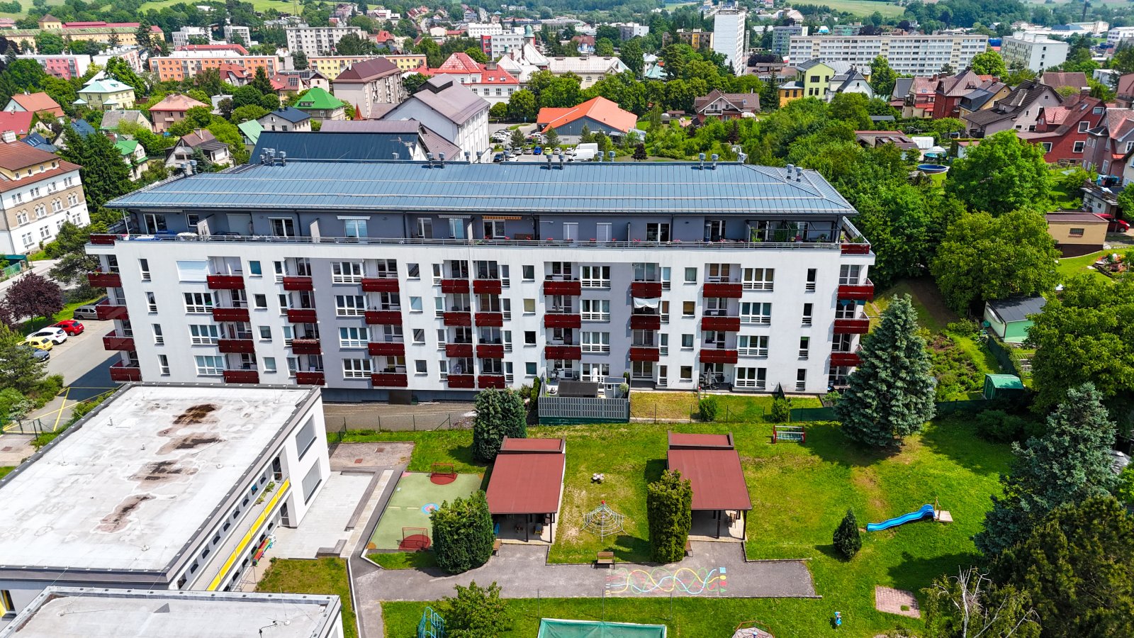Byt 1+kk s vlastní zahrada, OV,  Vrchlabí centrum