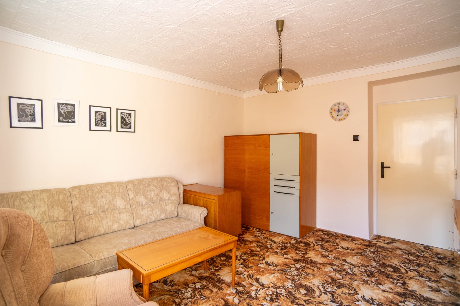 Slunný byt 3+1 - Žacléř - centrum - ulice  Na Pilíři