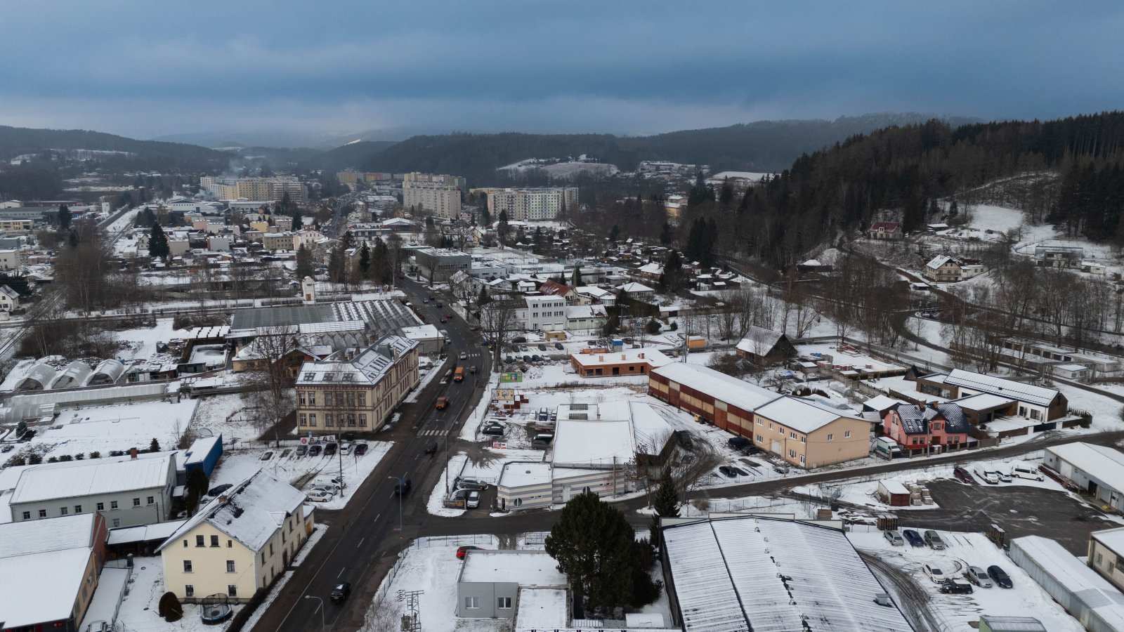 Pronájem skladovací haly 450 m², Trutnov – Dolní Staré Město