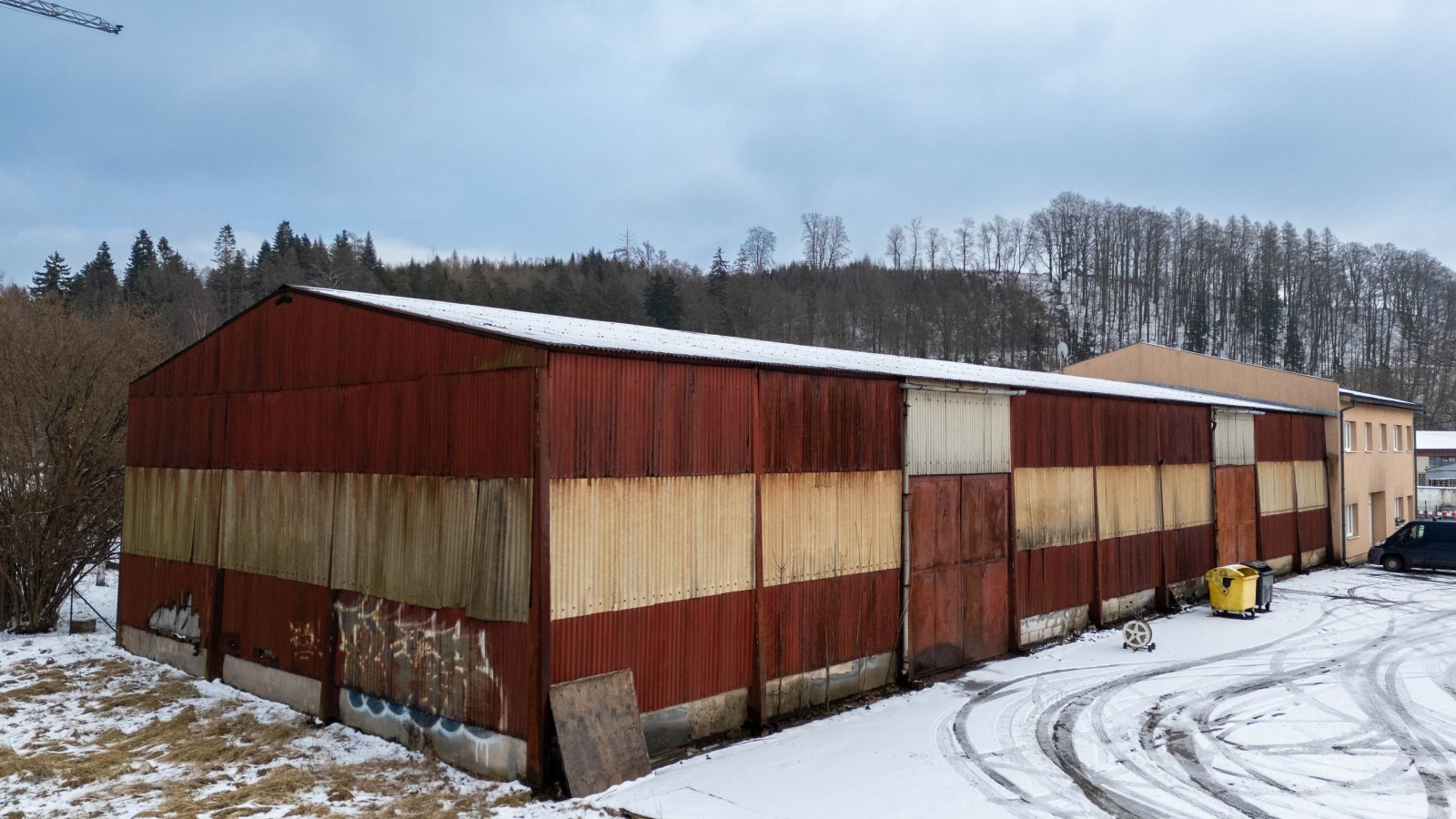 Pronájem skladovací haly 450 m², Trutnov – Dolní Staré Město