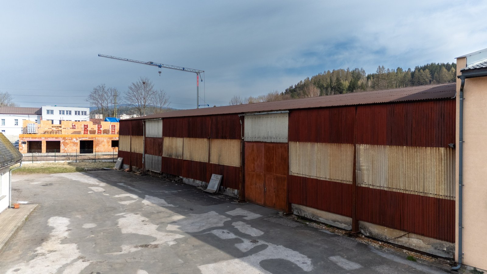 Pronájem skladovací haly 450 m², Trutnov – Dolní Staré Město
