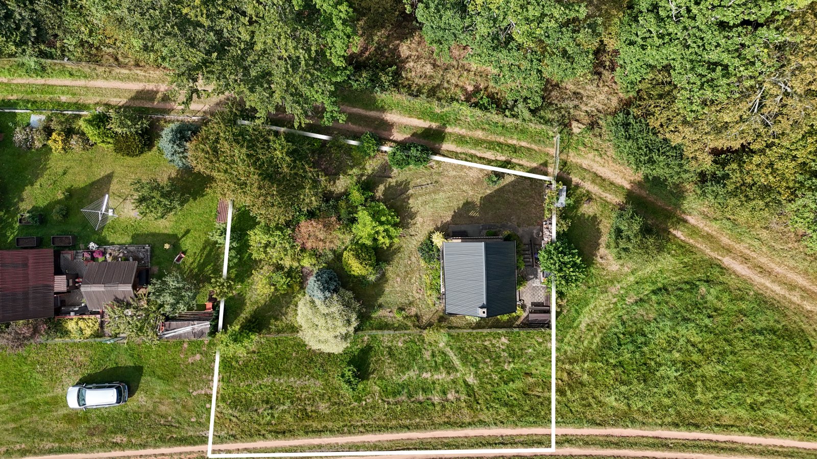Rezervace: Zděná chata na vlastním pozemku - balkon, terasa, koupelna - Trutnov, Starý Rokytník