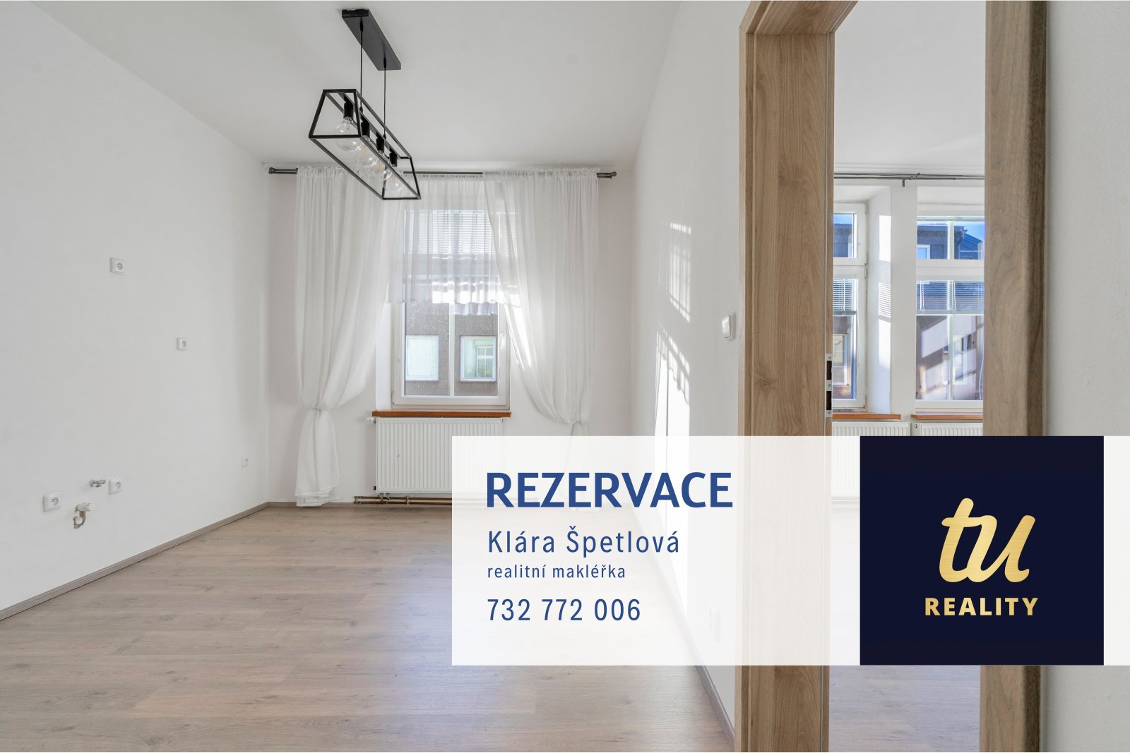 Rezervace: Zděný byt 2+kk po rekonstrukci, osobní vlastnictví, Trutnov - ul. Voletinská