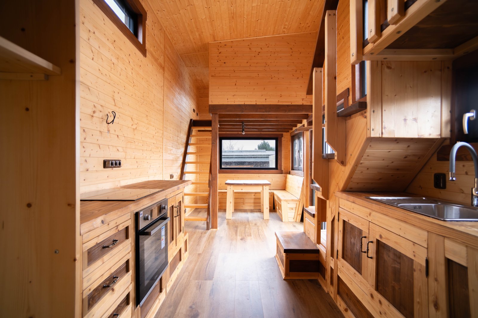 Luxusní Tiny House - dvě ložnice, kompletně vybavený