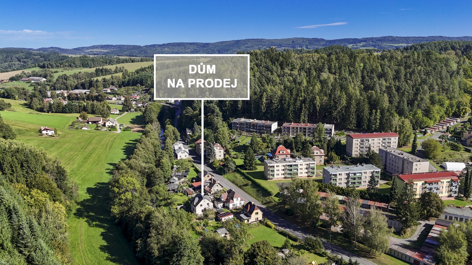 Rodinný dům 3+1 s balkonem a zahradou, Úpice, ul. Na Veselce