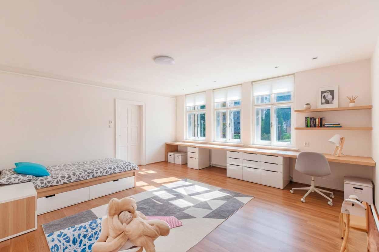 Bytová jednotka 3+1, balkon, zahrada - Úpice - Veselka