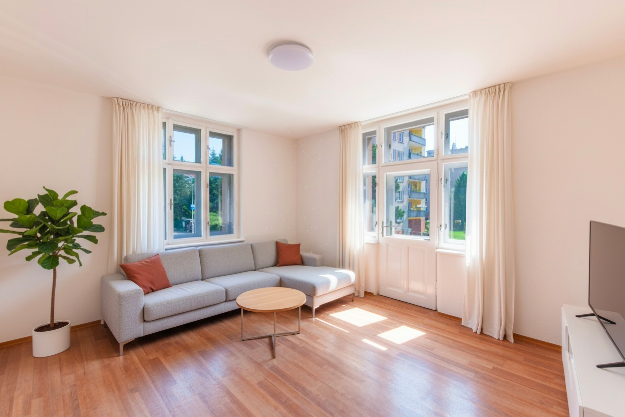 Bytová jednotka 3+1, balkon, zahrada - Úpice - Veselka