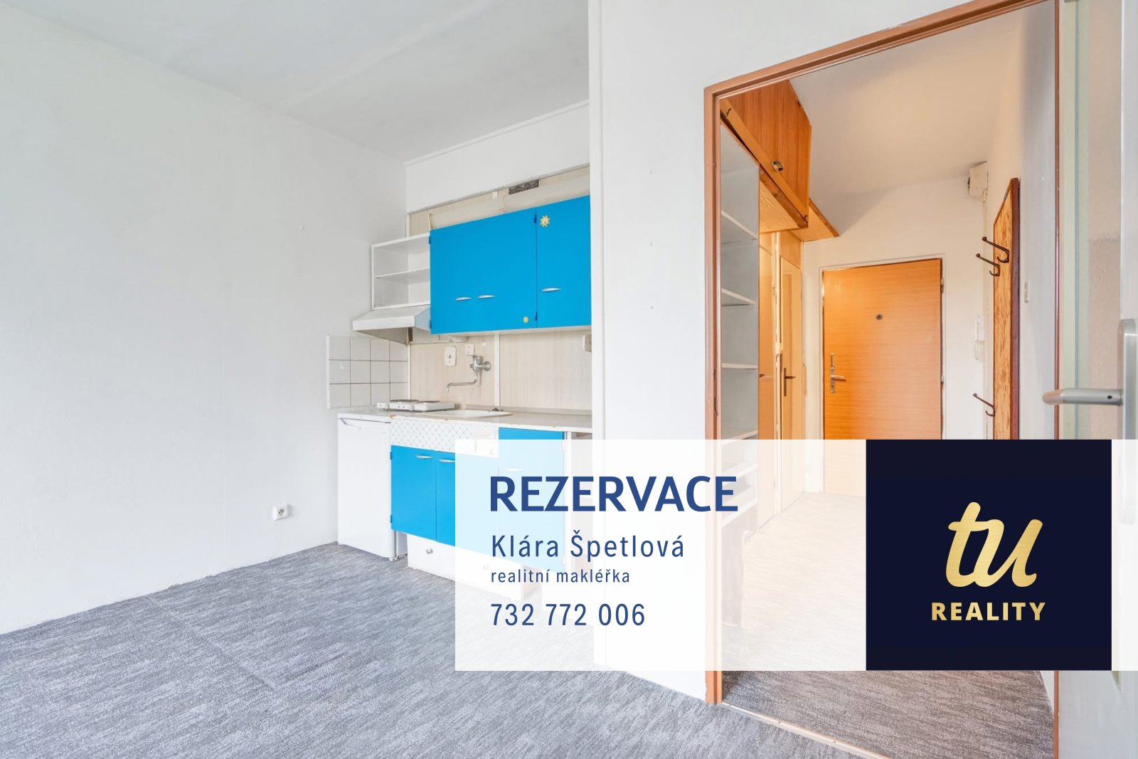 Rezervace: Byt 1+kk s lodžií, osobní vlastnictví, Jilemnice - J. Havlíčka, Spořilov