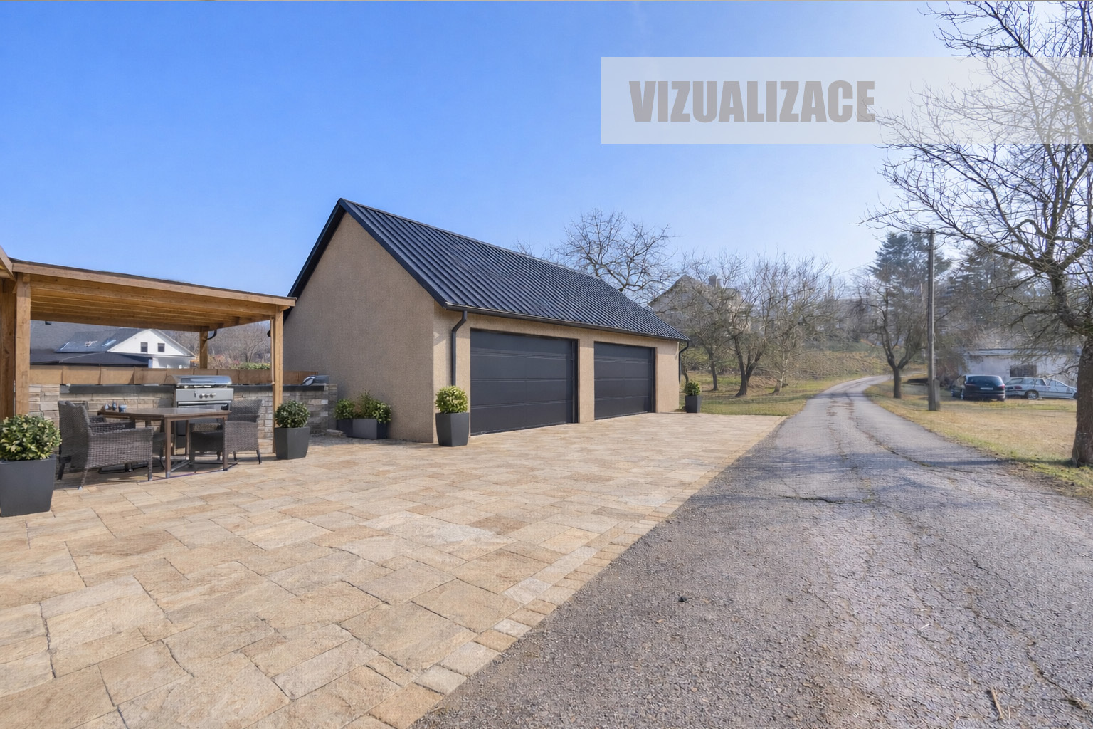 Rezervace: Rodinný dům se zahradou, dvougaráž, Havlovice, okres Trutnov