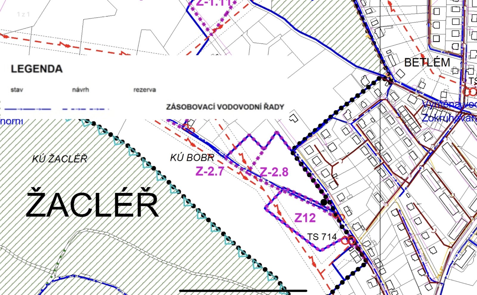 Prodej stavebních pozemků - Žacléř - Bobr - Trutnov