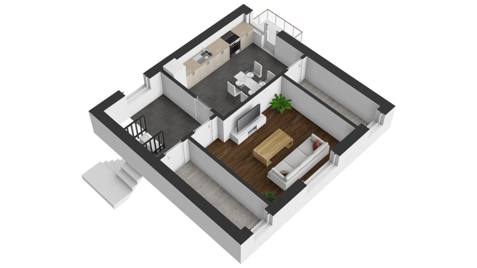 Rodinný dům se zahradou a garáží, Červený Kostelec – Bohdašín