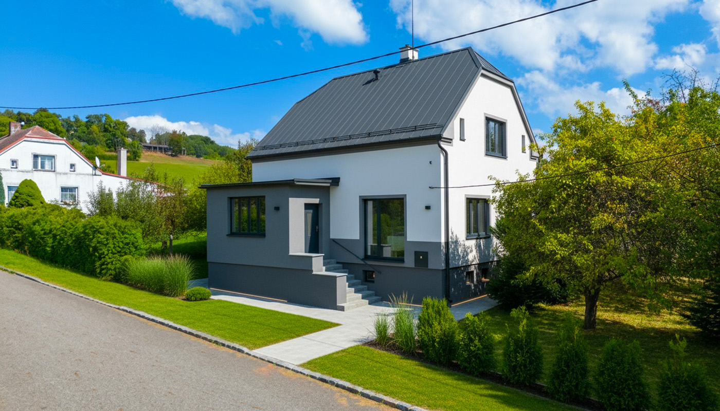 Rodinný dům se zahradou a garáží, Červený Kostelec – Bohdašín
