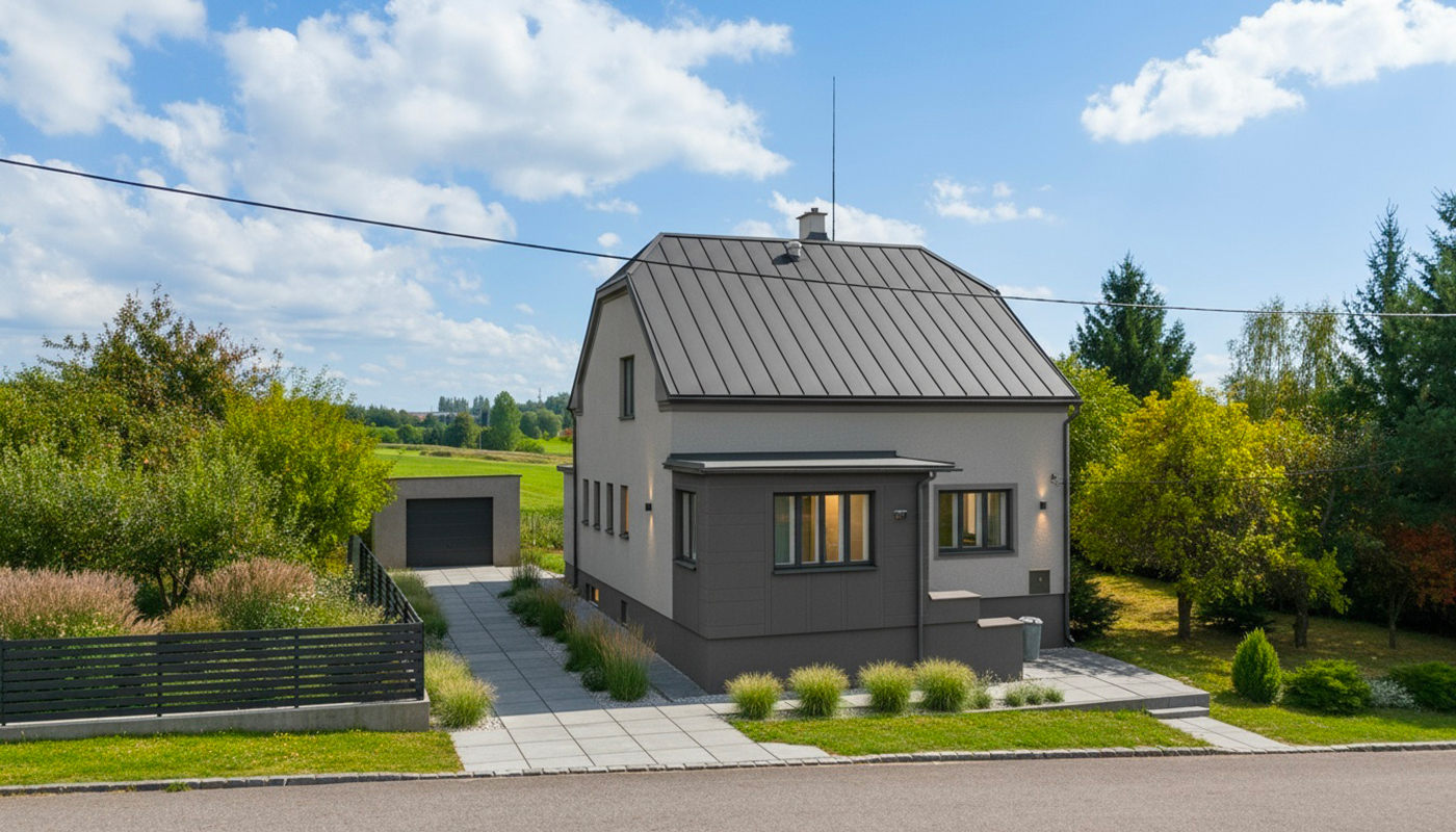 Rodinný dům se zahradou a garáží, Červený Kostelec – Bohdašín