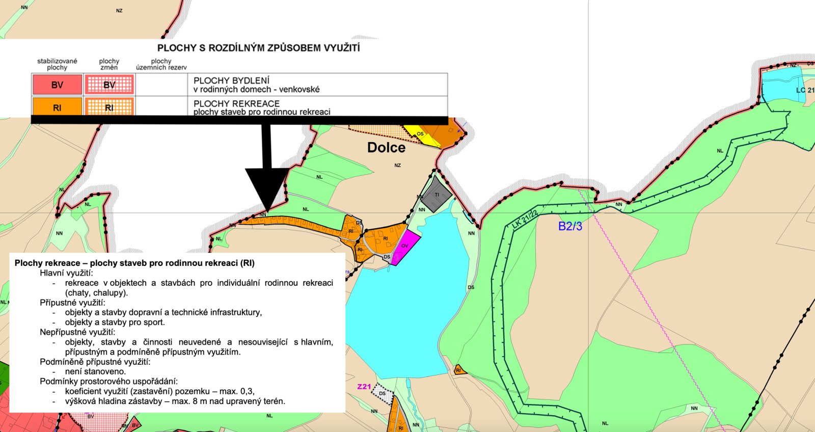 Stavební pozemek s chatou – osobní vlastnictví, Staré Buky - Dolce - Trutnov