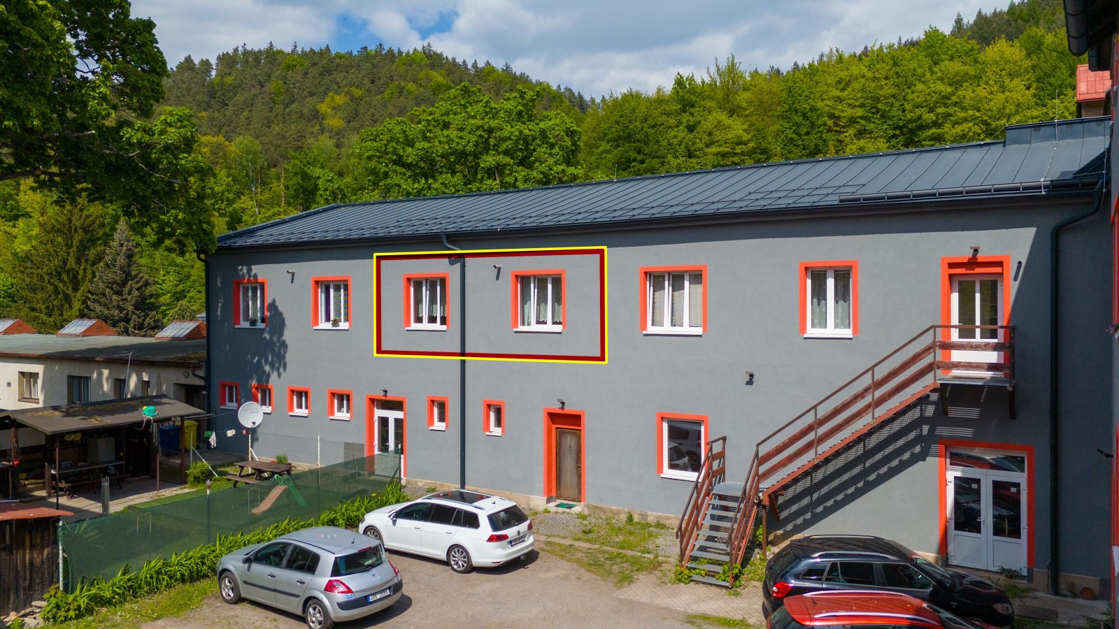 Pronájem bytu 1+1, 32,5 m² – Dr. Teuchmanna, Úpice