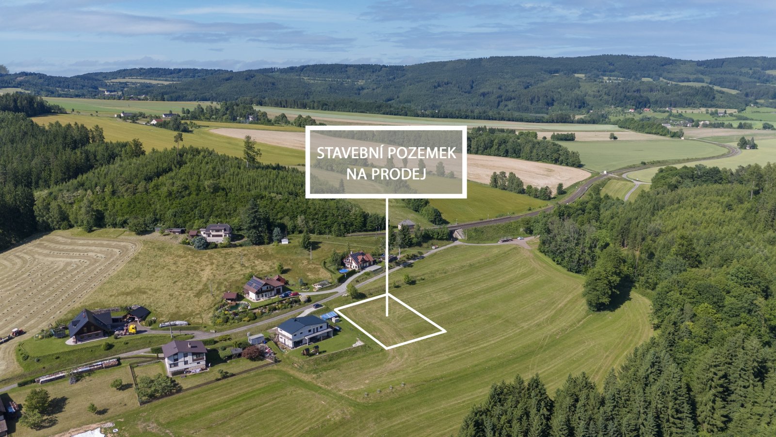 Stavební pozemek - pro výstavbu rodinného domu, Suchovršice, okres Trutnov