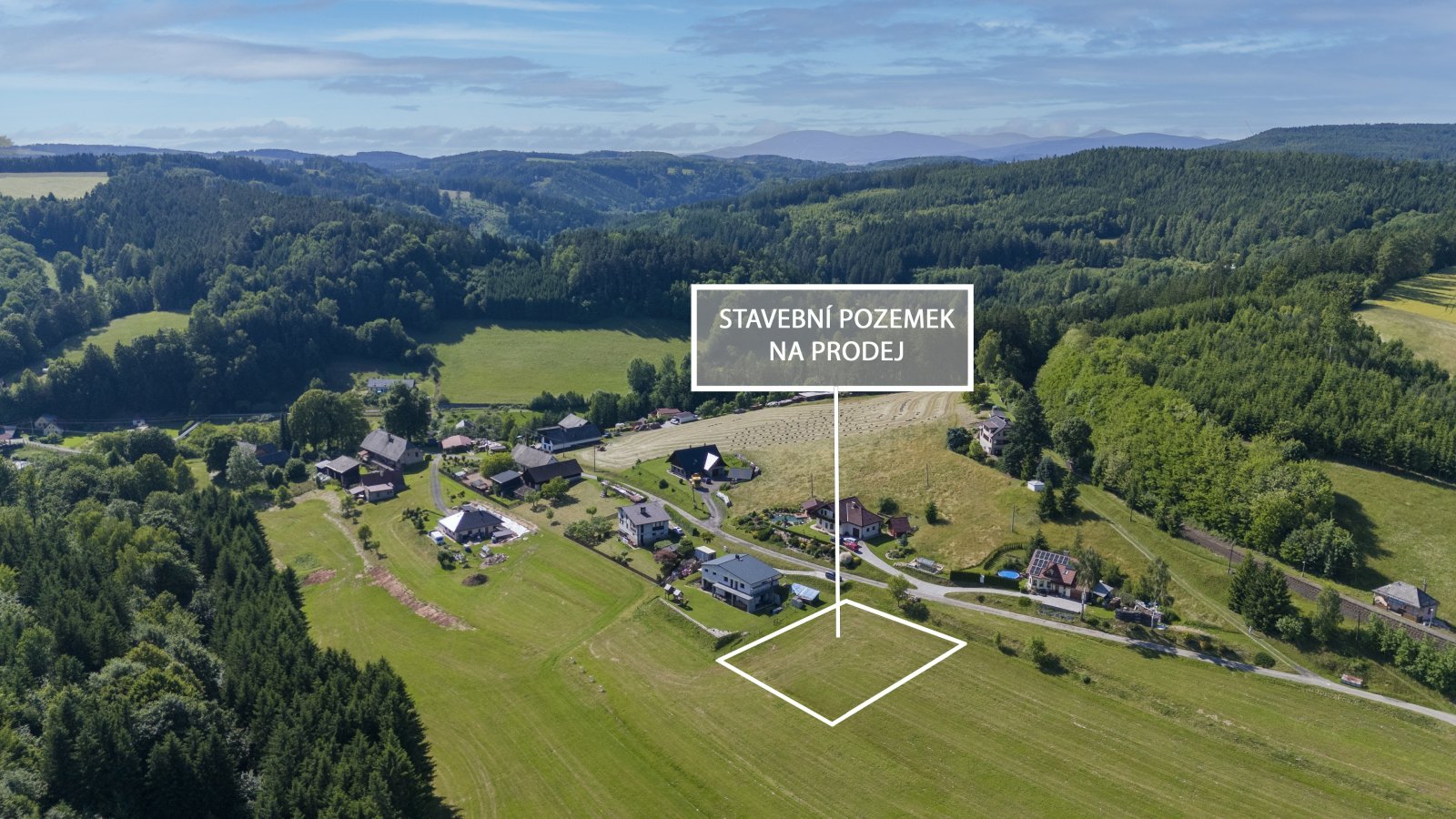 Stavební pozemek - pro výstavbu rodinného domu, Suchovršice, okres Trutnov