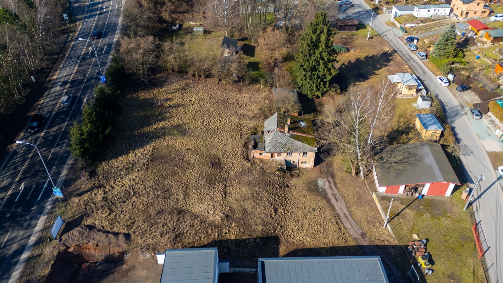 Investiční pozemek pro výrobu nebo skladování – Náchod