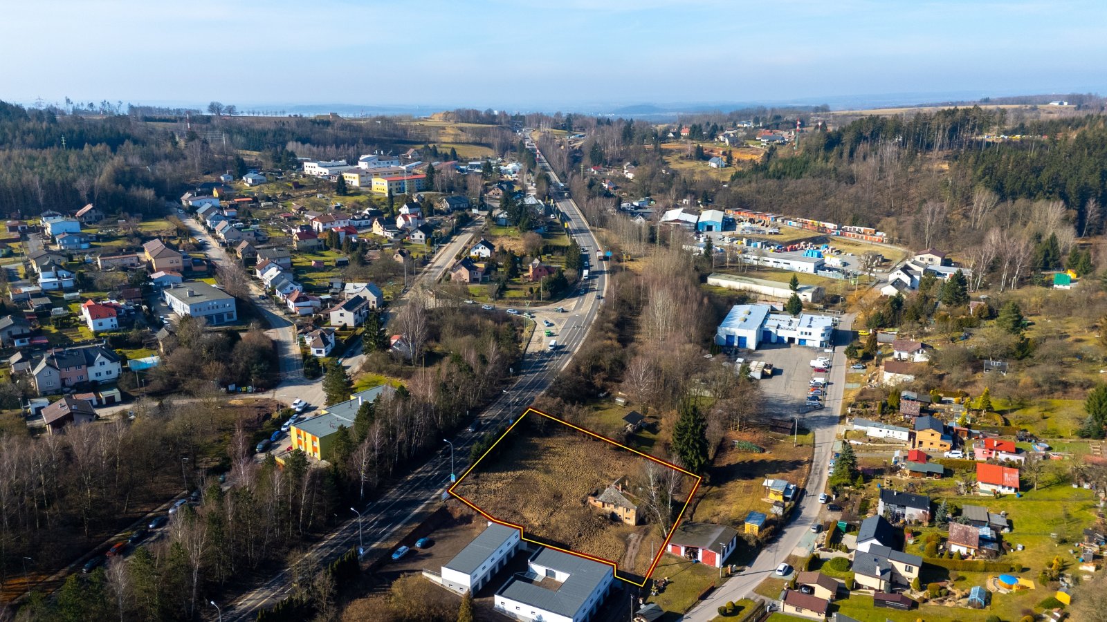 Investiční pozemek pro výrobu nebo skladování – Náchod