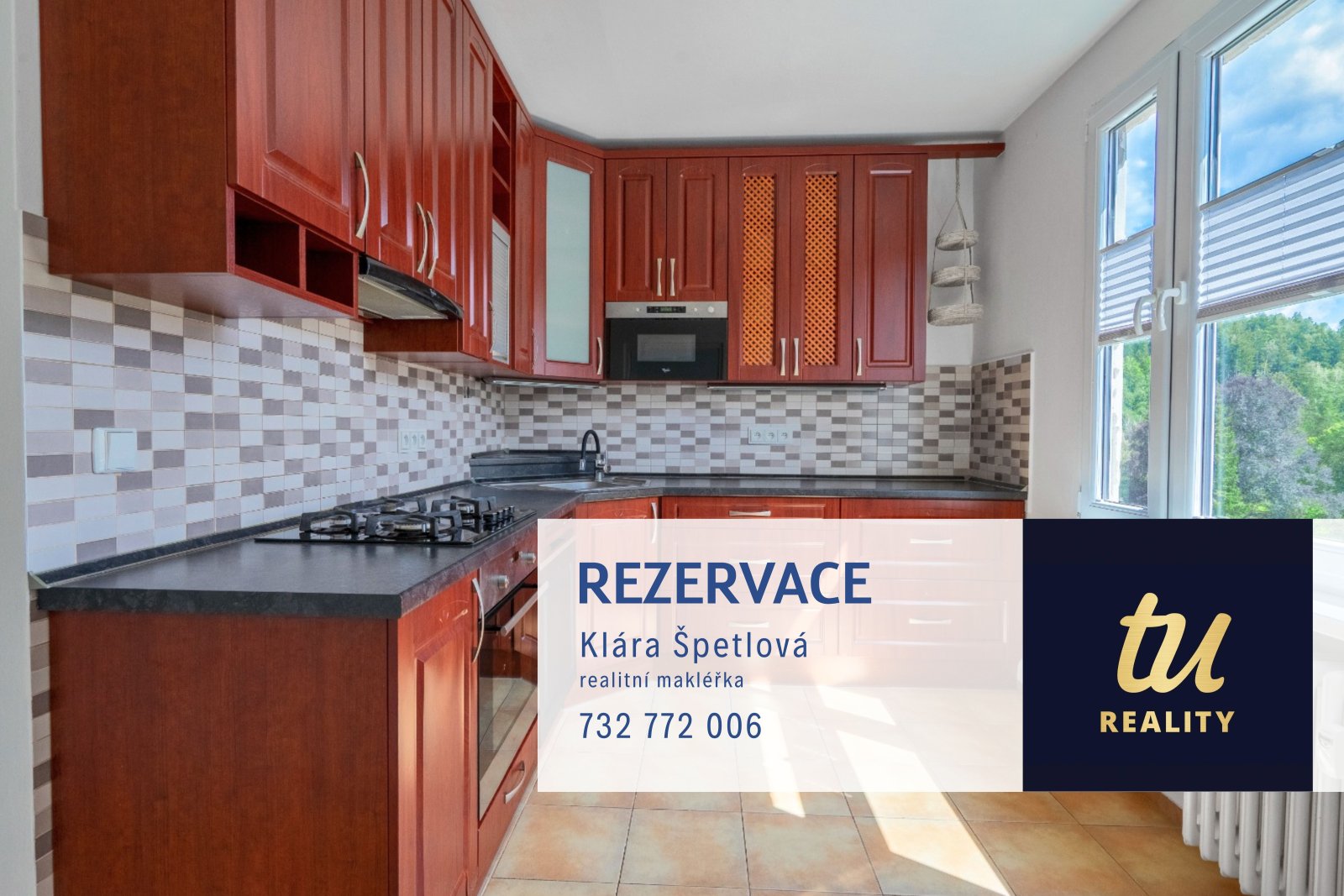 Rezervováno: Byt 3+1 s lodžií, OV, po rekonstrukci, Trutnov, ul. Za Komínem