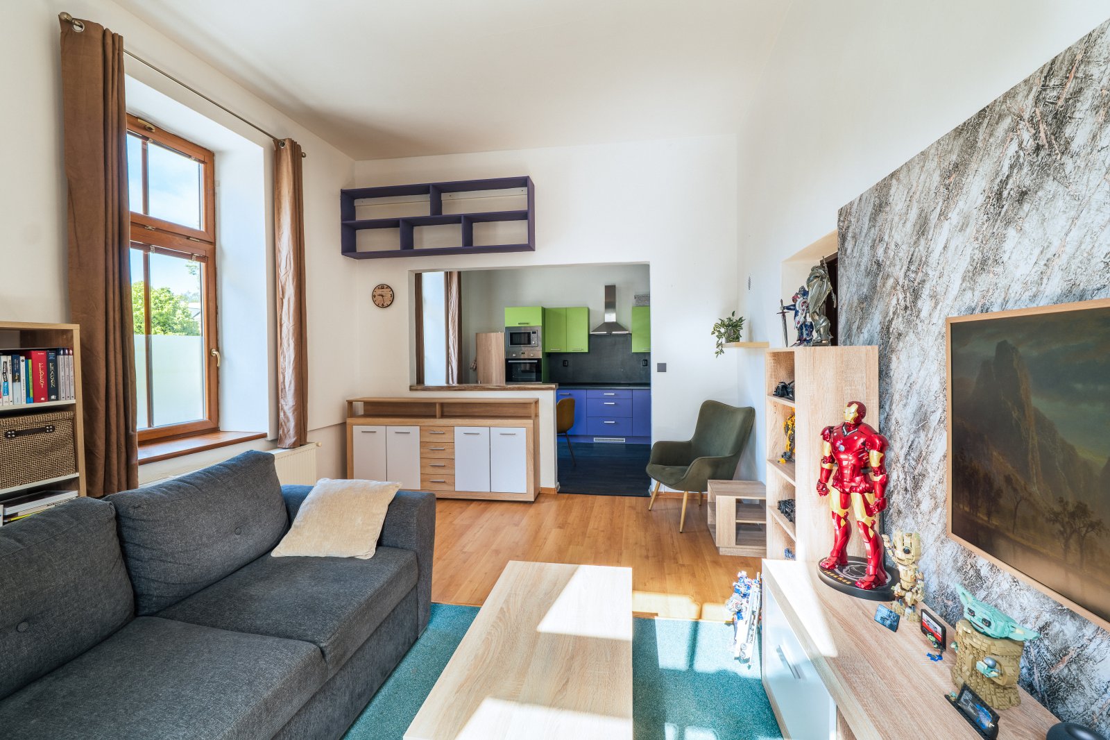 Zděný byt 3+1 v osobním vlastnictví - Trutnov - centrum - Jiráskovo náměstí