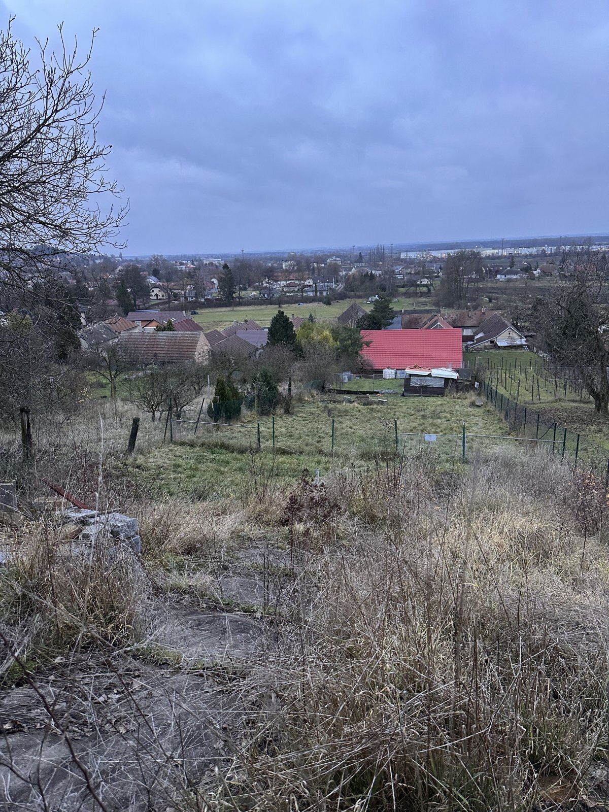 Stavební pozemek v Přívorech, okr.Mělník