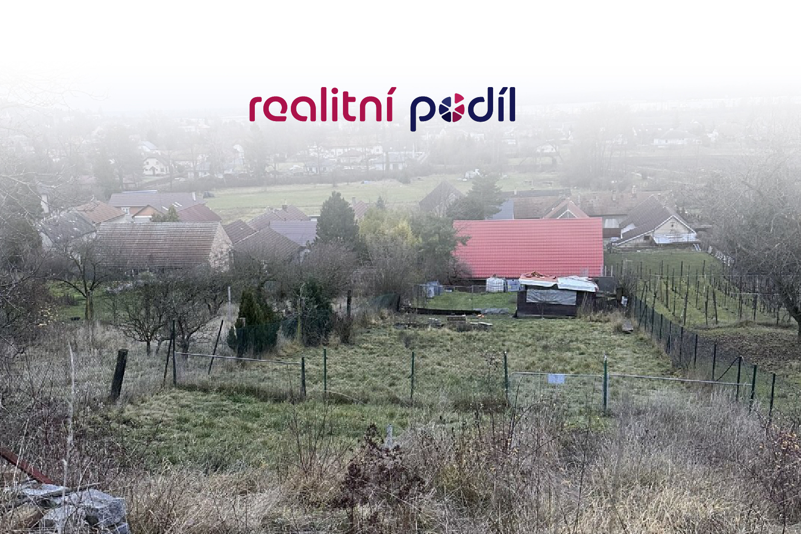 Stavební pozemek v Přívorech, okr.Mělník